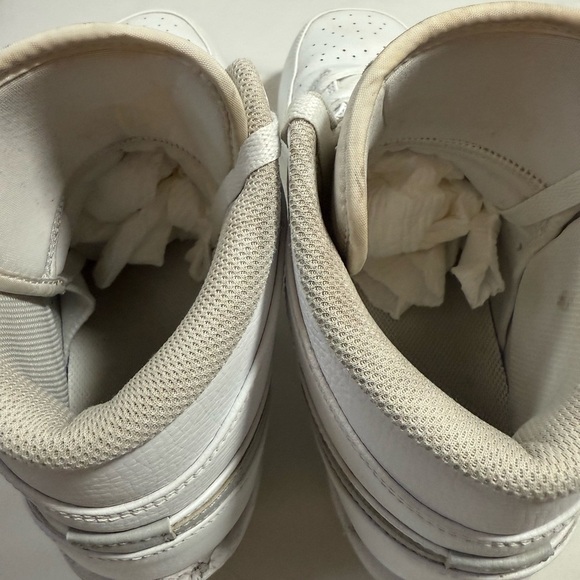 Nike Air Jordan White and Gray Athletic Shoes - Picture 8 of 16